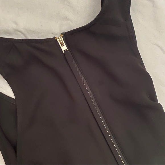 WILFRED BLACK ZIP UP SLIP DRESS - Picture 3 of 3